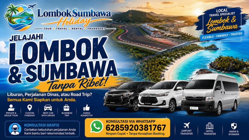 Jelajah Lombok Sumbawa Tanpa Ribet